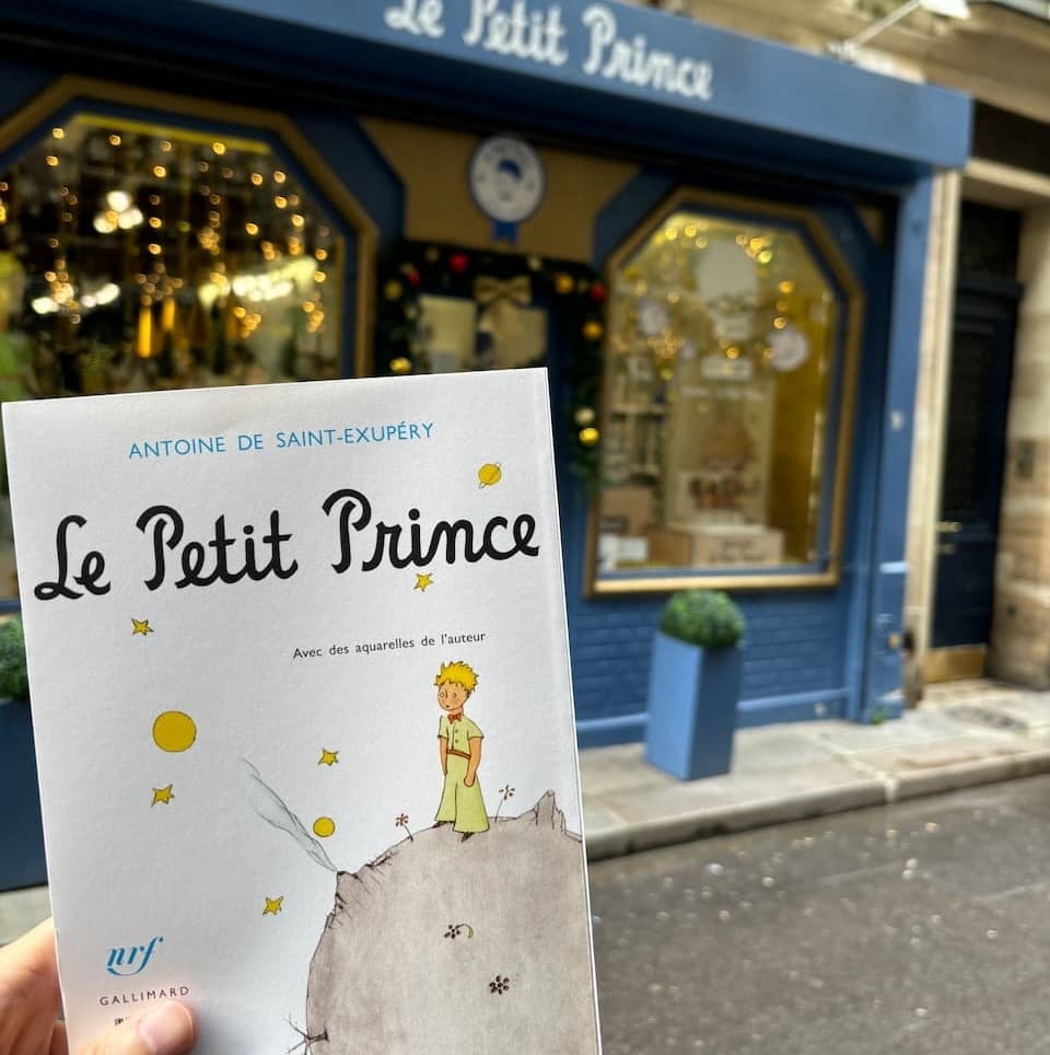 記念に星の王子さまのフランス語版を買いました!